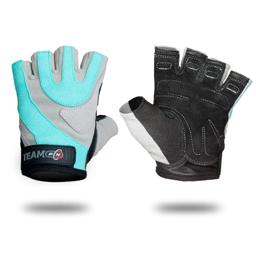 PURE NUTRITION - GLOVES WOMENS PRO GREY & BLUE